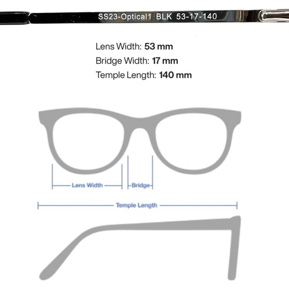 NEW Derek Lam 10 Crosby Noah Frames Black & Silver Glasses Full Rim Eyewear main image 5